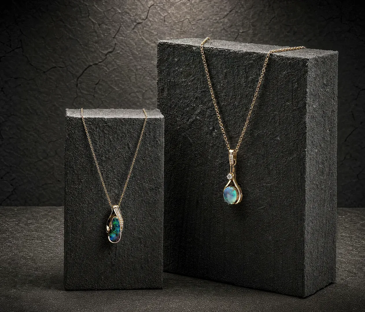 Fine necklace jewellery detail